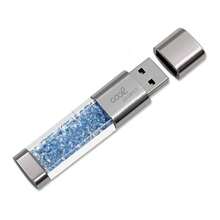 Pen Drive USB x64 GB 3.0 COOL Crystal Celeste - Ver 1