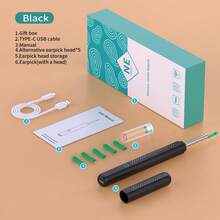 NATFIRE Ear Pick Set Visual Ear Cleaning Kit With Mini Camera&LED Lights Endoscope Ear Care Kit Ear Cleaner Spoon Spiral Earwax Removal Tool Wireless Otoscope For Business And Travel Personal Care Birthday Gift For Friend Family For Iphone&Android Phone - Multicolor - View 16
