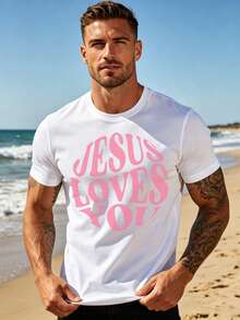 Men T-Shirts - White - View 6