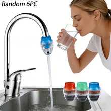 Faucet Water Filter, Purifies Water For Brushing Teeth And Washing Face, Reduces Chlorine And Heavy Metals, Improves Water Quality, Easy To Install Faucet Attachment - Multicolor - View 9