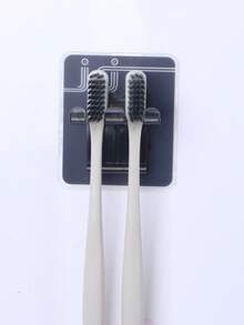 1/2/3 piezas Tazas para cepillo de dientes de 300ML, Soporte para cepillo de dientes y pasta de dientes, Estilo simple, Soporte para cepillo de dientes con plástico de alta calidad, Organizador de accesorios - Multicolor - Ver 10