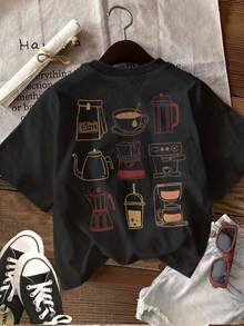 Women T-Shirts - Black - View 3