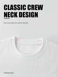 Cotton Shirt With Round Neck And Captain Print - Black - View 7