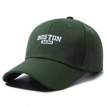 1件中性款棒球帽，刺繡「BOSTON」字樣，適合日常戶外運動與休閒穿著，四季皆宜 - 多色 - 查看 15