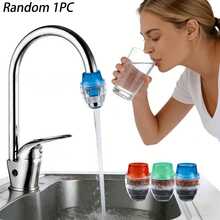 Faucet Water Filter, Purifies Water For Brushing Teeth And Washing Face, Reduces Chlorine And Heavy Metals, Improves Water Quality, Easy To Install Faucet Attachment - Multicolor - View 8