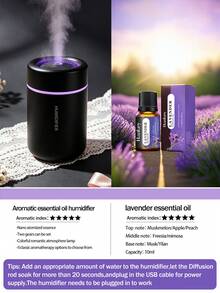 مرطب هواء صامت للسيارة سعة 280 مل ومعطر هواء للسيارة مع وضعين للعمل. يتوفر بخيارات اللون الأسود والأبيض. إضاءة محيطية ملونة، صغير الحجم وقابل للحمل. يمكن إضافة زيت عطري أساسي عبر إمداد الطاقة USB. مناسب للسيارات والمكاتب والغرف النوم والغرف الكبيرة ومرطبات الهواء المنزلية المكتبية وإكسسوارات السيارات وموزعات العطور للسيارات - طراز H06 - مشاهدة 23
