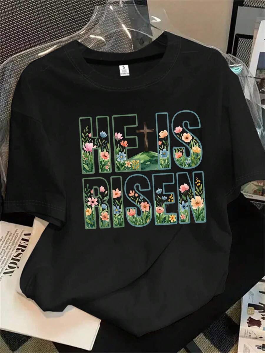 Halloween Graphic T-Shirt - Black - View 1