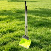 Household Broom Set, Foldable Telescopic Broom And Dustpan, Microfiber Cleaning Sweeping Combo, Suitable For Kitchen, Bathroom, Garden Cleaning - A - View 4