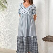 Women Midi Dresses - Multicolor - View 7