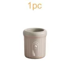 1 peça - Copo Limpa-Patas para Animais de Estimação - Lavador Portátil de Patas para Cães e Gatos com Cerdas Macias de Silicone, Removedor Suave de Lama 360° e Spa para Patas, Ferramenta de Higiene de Secagem Rápida e Sem Riscos para Passeios na Chuva, Praia e Viagens de Carro - Multicolorido - Ver 9