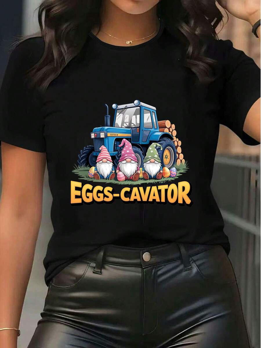 Women T-Shirts - Black - View 1