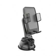 Car Phone Holder, Suction Cup Phone Holder, Compatible With All Smartphones, One-Touch Release, 360° Rotation, Stable Anti-Shake, Suitable For Car Dashboard And Windshield - A - View 6
