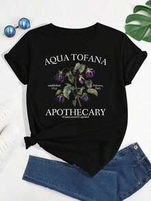 Women T-Shirts - 黑色 - 查看 1