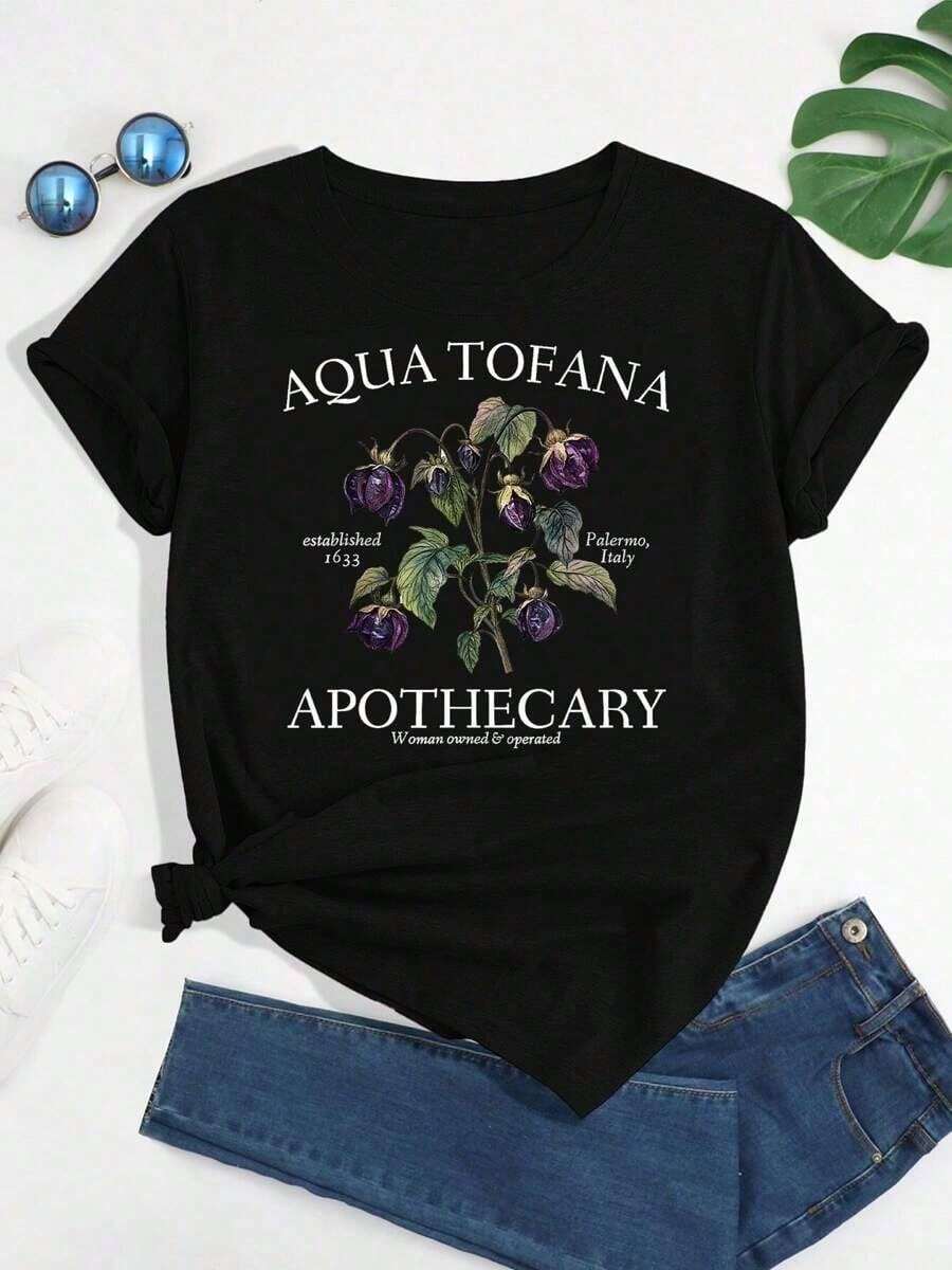 Women T-Shirts - 黑色 - 查看 1