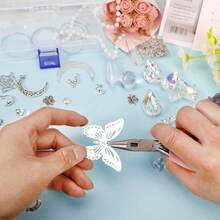 400pcs Sunshine Catcher Craft Kit, Adult DIY Art Set, Hanging Prism Sunshine Catcher With Crystal Rainbow Maker, Suitable For Indoor Windows, Home, Wedding, Garden, Christmas Decor - 400pcs DIY Hummingbird Butterfly - View 5
