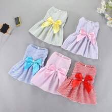 寵物洋裝 狗狗衣服 貓咪洋裝 公主洋裝 寵物服飾 - 紅色 - 查看 3