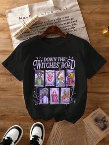 Women T-Shirts - Black - View 2