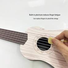 Musical Instrument, Ukulele, Toy Musical Instrument, Suitable For Beginners, Suitable For Guitar Lovers, Home & Living, Toy, 6-String Guitar, Toy Guitar, Birthday Party Gift, Holiday Gift, Guitar Model - Multicolor - View 9
