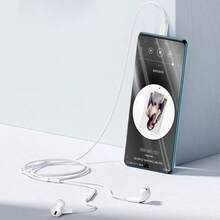 Wired In-Ear Earphones With Type-C Interface, HiFi Sound Quality, Noise Isolating, Compatible With Most Type-C Devices, White - View 2