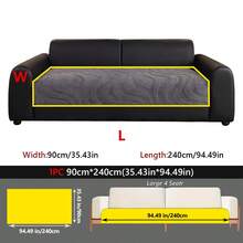 1Pc Minimalist 3D Wavy Sherpa Sofa Cover, Pet-Friendly Non-Slip Couch Protector, Soft Skin-Friendly Furniture Slipcover - Multiple Styles - View 27
