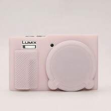 Funda protectora Canboc para cámara compacta LUMIX ZS99/TZ99, funda de silicona suave ZS99 con tapa de lente desmontable, múltiples colores, funda protectora para cámara - Multicolor - Ver 7