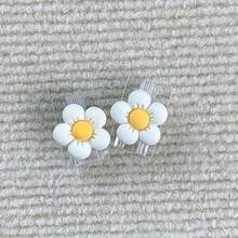 2 Transparent Flower Charger Protector Cases - Solid White - View 10