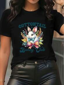 Women T-Shirts - Black - View 1