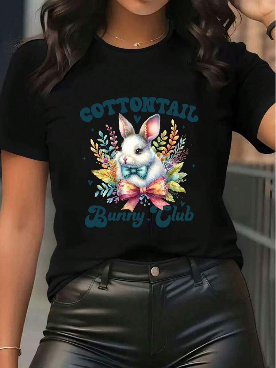 Women T-Shirts - Black - View 1