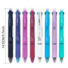 可擦拭 5 合 1 書寫工具 - 1 支筆 + 0.7mm 黑/藍/紅/綠墨水替芯 + 0.5mm 鉛筆芯 | 伸縮設計，適合標記與筆記 | 學校與辦公室的理想選擇 - 套裝 - 查看 3