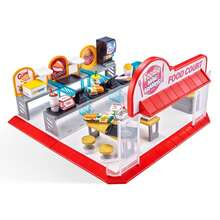 5 Surprise Foodie Brands Mini Food Court Playset By ZURU Small Toy For Kids, Teens, Adults - Multicolor - View 4