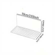 Transparent Rippled Acrylic Wall-Mounted Display Shelf, 2/5pcs High Transparency Acrylic Material, Visually Refreshing For All-Around Collection Display, No-Drill Hanging Installation, For Blind Box Collectors, Figure Enthusiasts, Home Storage Experts, Living Room Wall Decor, Study Desk And Wall Storage - Display Stand - View 2