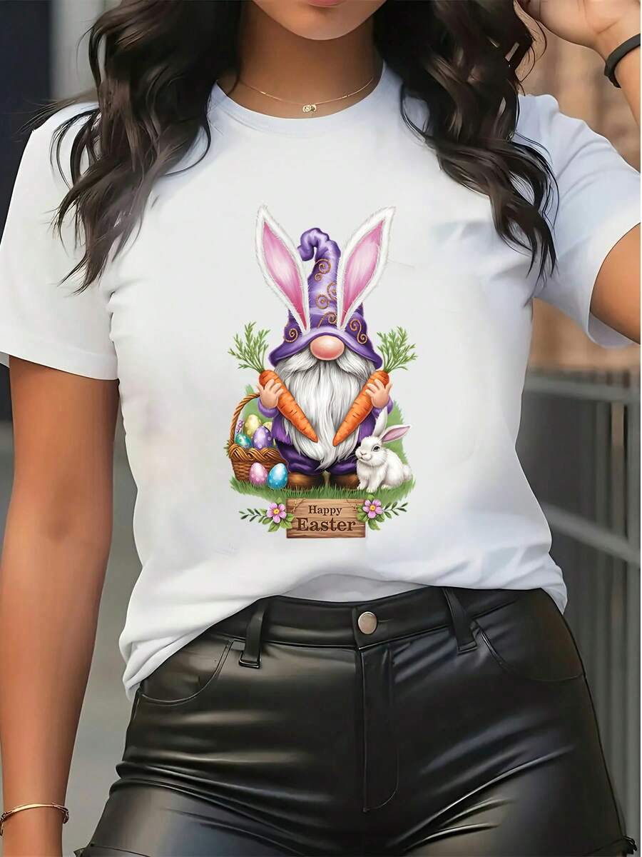 Women T-Shirts - White - View 1