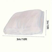 3x3m/2.5mx5/3mx6m 白色高密度聚乙烯(HDPE)網狀屏障-抗紫外線防蟲防鳥植物保護網，適用於水果、蔬菜、攀緣植物-耐用園藝害蟲防治方案，果蔬防護罩，圓頂形覆蓋 - 多色 - 查看 14