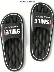 Sandal Gaya INS Musim Semi/Panas, Serbaguna dan Nyaman, Sol Senyap dan Tahan Aus, Cocok untuk di Rumah, Hotel, Kantor, dan Aktivitas Luar Ruangan, Ringan dan Tahan Lama Tanpa Membuat Kaki Lelah, Unisex - Hitam - View 4