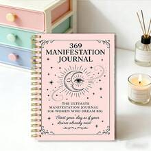 1PC A5 369 Manifestation Journal | Paper, Daily Gratitude Practice And Goal Tracking, With Lines, Easy-To-Tear Pages, Ideal For Personal Use Or As A Gift For Friends - A - View 5