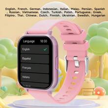 ERUN 1.83-Inch Youngsters's Smartwatch: Long Battery Life 180mAh, Wireless Calling, Multiple Sports Modes, Step Counter - Stylish, Lightweight, Full Touch Screen Wearable Tech Perfect For School Season Gifts, DIY Dial, Fit For Boys And Girls - View 8