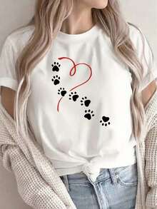 Women T-Shirts - White - View 1