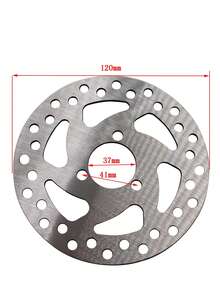 電動滑板車自行車碟煞盤 120mm 3孔 6孔 煞車盤含螺絲 安裝孔距 33mm/44mm/48mm - 120MM煞車碟盤 - 查看 14