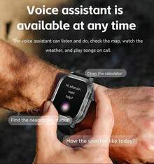 Smart Watch, Wireless Calling /Dial, Multi -Sport Mode, Calling Reminder And Rejection,Information Reminder,SMS Reminder,For IPhone/Andriod - Multicolor - View 6
