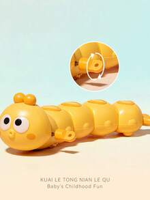 1pc Cute Expandable Plush Caterpillar Pet Toy - Vibrant Colors, Durable Plastic Material, Suitable For Cats & Dogs, Ideal For Interactive Play And Stress Relief, Fits All Pet Sizes, Battery-Free, Fun Pet Toy - Multicolor - View 17