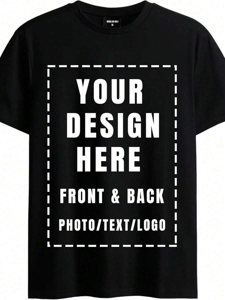 Camiseta 100% Algodón Puro - Negro 5 - Ver 1