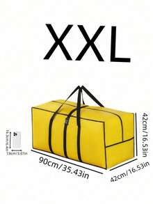 Extra Large Moving Storage Bag, Thickened Waterproof Organizer Bag With Reinforced Handles, Durable Woven Fabric Large Travel Bag, Suitable For Clothing, Bedding And Household Items, Moving, Travel And Seasonal Storage Large Capacity Tote Bag, Tear-Resistant And Easy To Clean - Multicolor - View 8