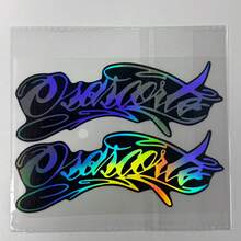 2 miếng/bộ Miếng dán kính mũ bảo hiểm xe máy Osascorte, chống nước và bền, decal vinyl tự dính phù hợp cho bình xăng và chắn bùn xe máy - A - Xem 9