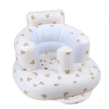 Foldable Inflatable Baby Seat, Portable PVC Sitting Trainer, Non-Slip Floor Cushion For Infants, Travel Gift - Multicolor - View 15