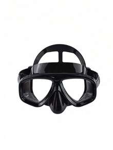 1 Set 6 Color Options Diving Mask + Snorkel, Professional Snorkeling 2 Pieces Set, Silicone Diving Mask With Large Frame, Dry Top Snorkel, Suitable For Men And Women - Multicolor - View 18