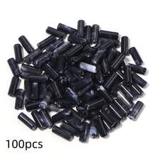 100顆壓克力復古仿玉直管珠，多色DIY手工材料，服飾裝飾，手工串珠配件，珠寶裝飾，手工藝品，縫紉用品，裝飾珠 - 直管形 - 查看 16