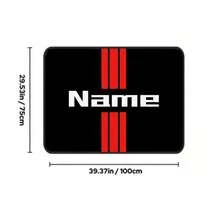 1 pieza Alfombra personalizada para el maletero del coche con diseño a rayas, adecuada para coches, SUV y camiones, diseño minimalista y de moda, fácil de limpiar, accesorio interior automotriz, mejor regalo para el Día del Padre, Navidad, Día de San Valentín - Todo el año, ideal para entusiastas del automóvil - C - Ver 2