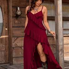 Women Midi Dresses - 波爾多 - 查看 1
