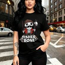 Women T-Shirts - Black - View 1