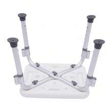 Shower Chair With Armrests Height Adjustable Shower Stool For Seniors Bath Chair Back To School - HDPE Blowing-molding Panel - View 6